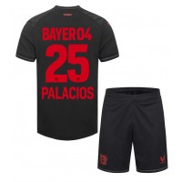 Bayer Leverkusen Exequiel Palacios #25 Replica Home Minikit 2023-24 Short Sleeve (+ pants)